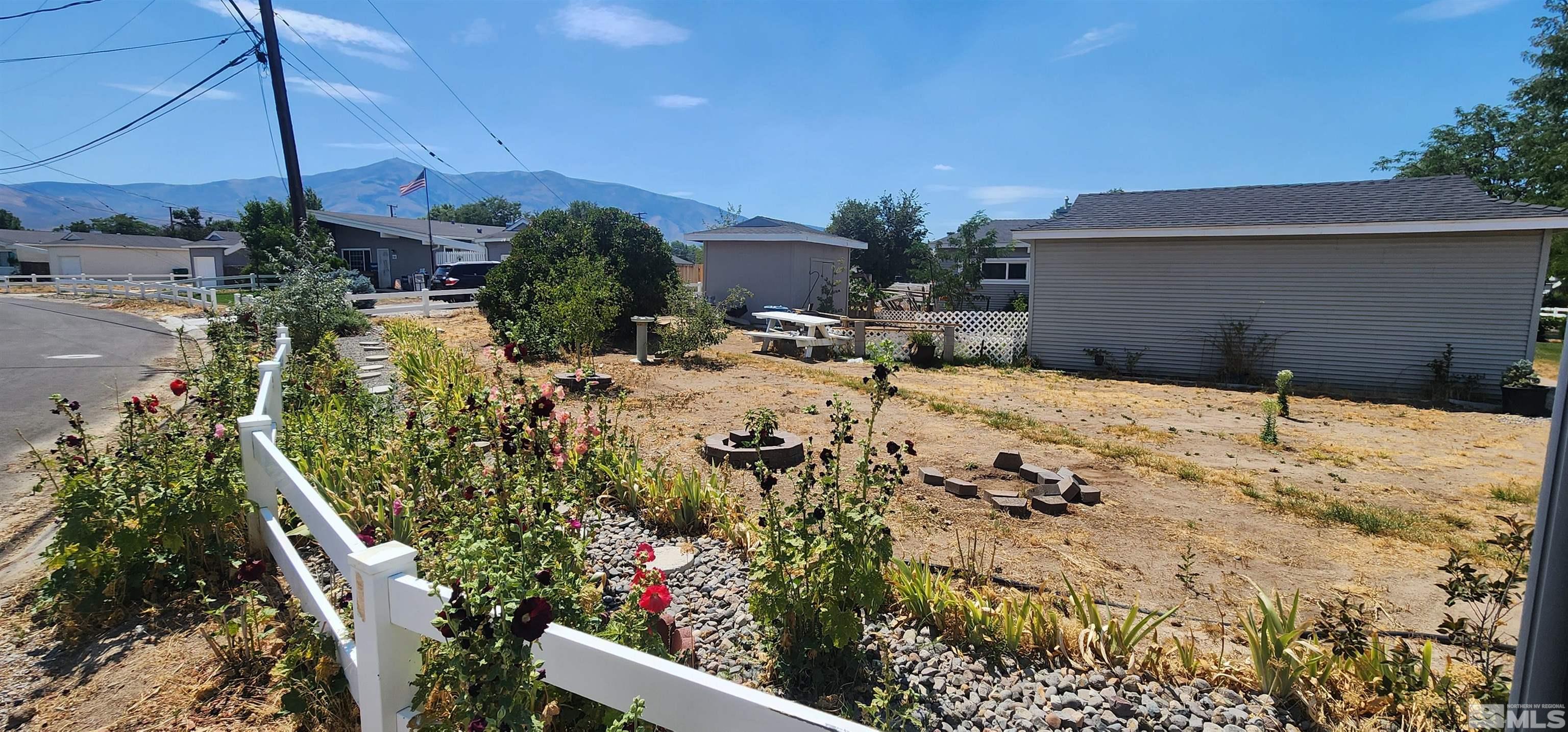 5330 Teton Street Reno, NV 89506 - Photo 9 of 11 a view of a backyard of the house