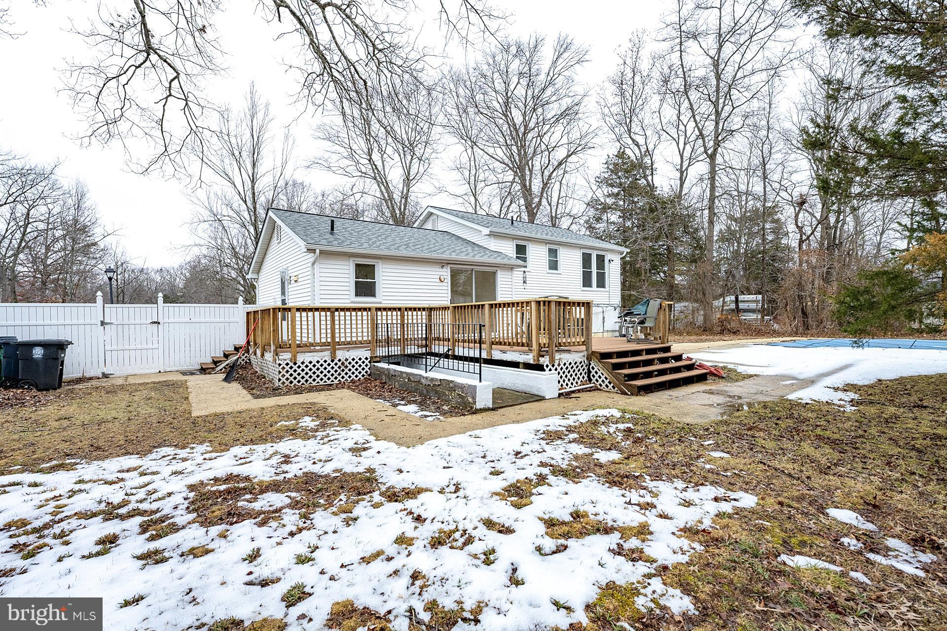 8414 Belding Court Brandywine, MD 20613 - Photo 36 of 37 a view of a house with snow on the road