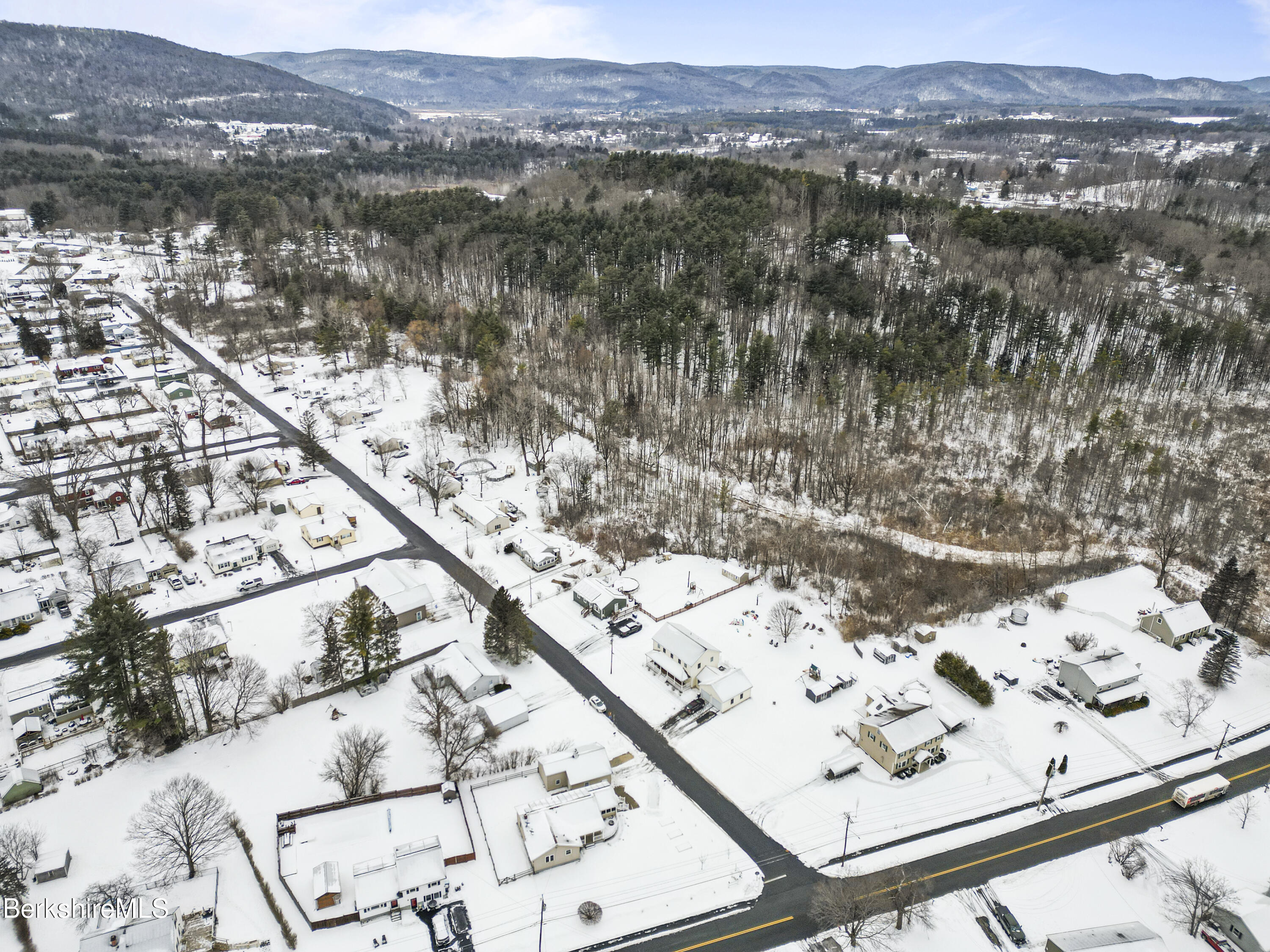 290 East Center Street Lee, MA 01238 - Photo 5 of 47 an aerial view of residential house with outdoor space