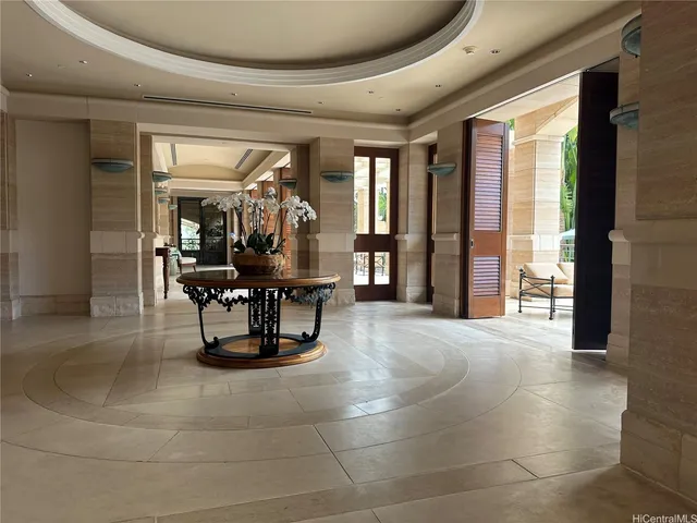 a view of a living room