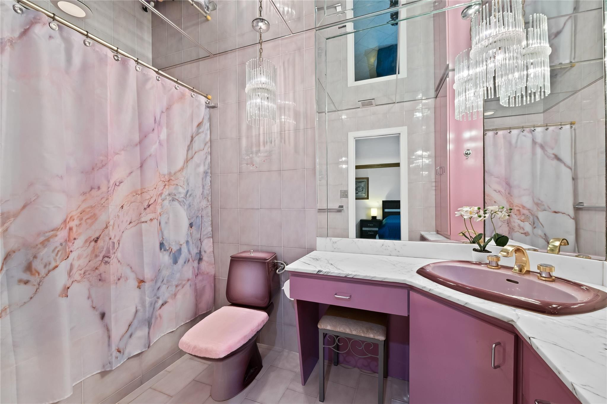 3301 Northeast 27th Avenue Lighthouse Point, FL 33064 - Photo 27 of 41 a bathroom with a sink toilet and shower