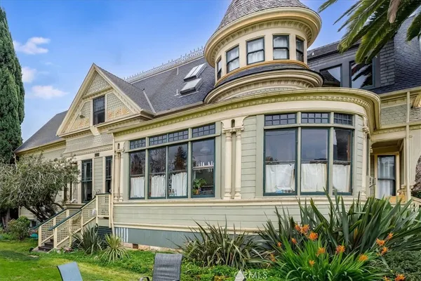 a view of front door of house