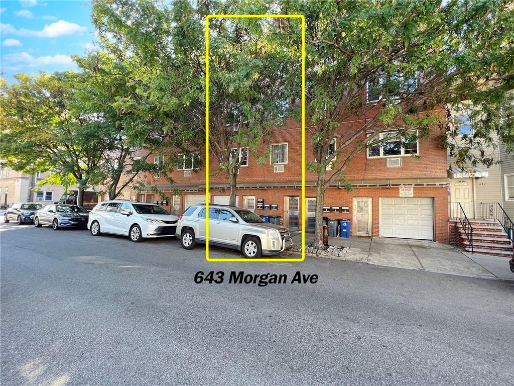 643 Morgan Avenue Brooklyn, NY 11222 - Photo 2 of 50 a view of a street with cars on road
