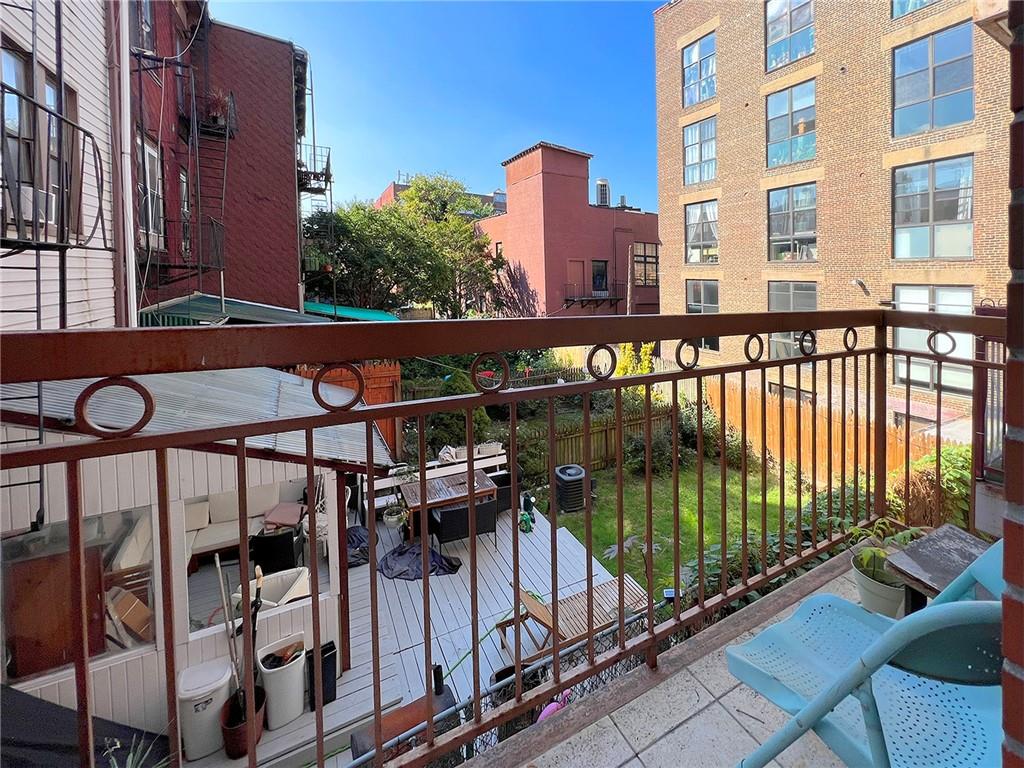 643 Morgan Avenue Brooklyn, NY 11222 - Photo 30 of 50 a view of balcony with furniture