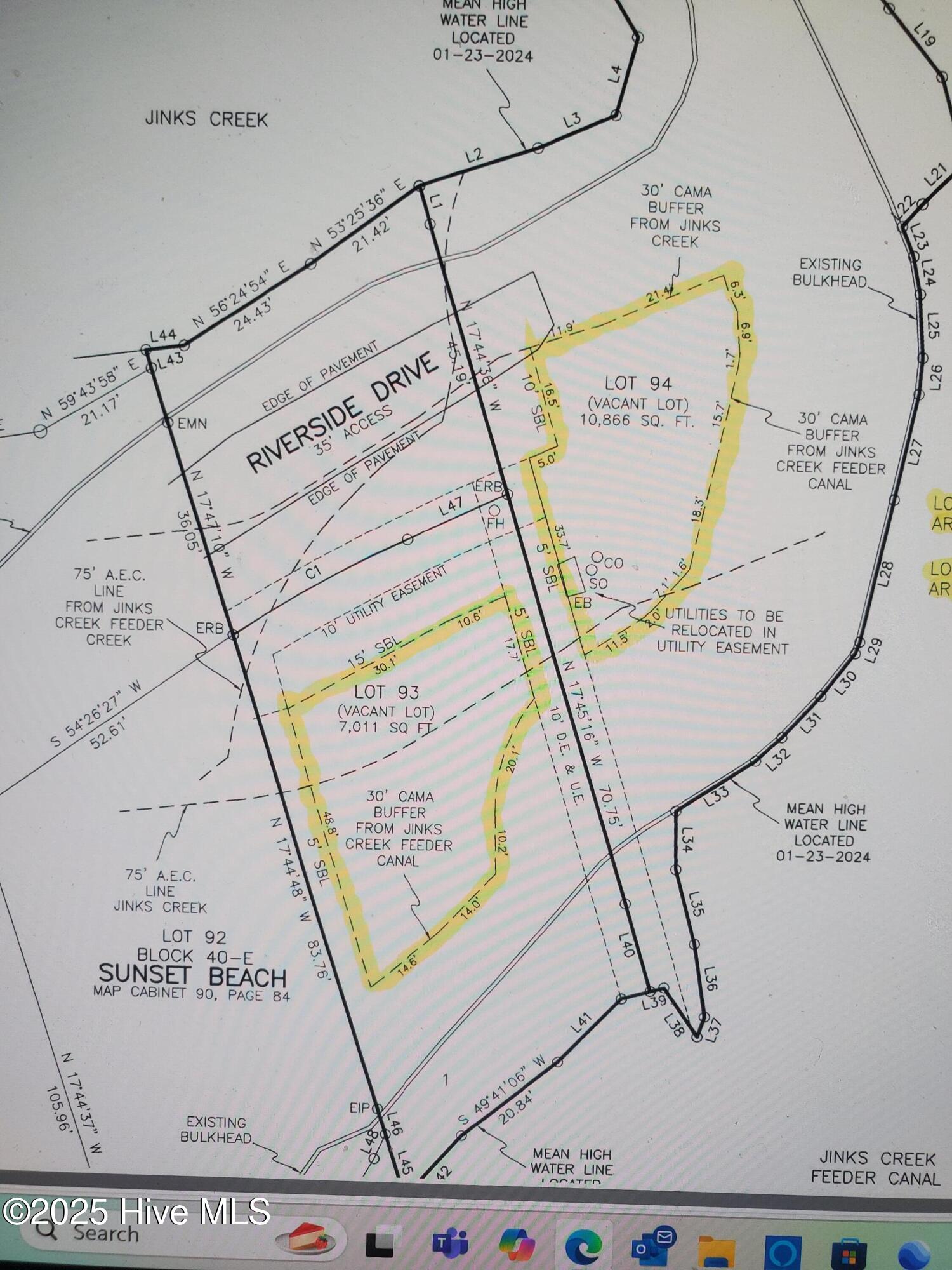 1532 Riverside Drive Sunset Beach, NC 28468 - Photo 5 of 26 PLat