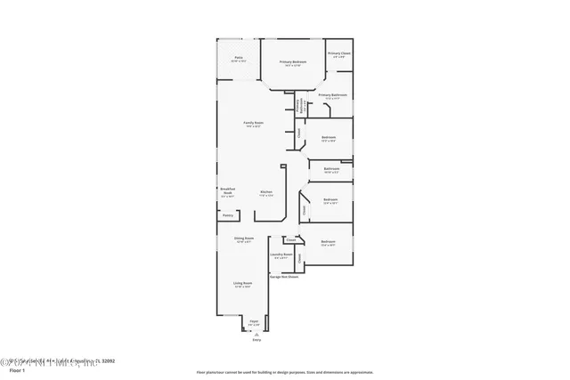 a picture of a floor plan