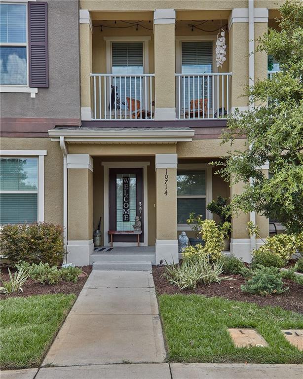 10714 Sunset Ridge Lane Orlando, FL 32832 - Photo 1 of 1 Townhouse Front and Private door to first floor bedroom