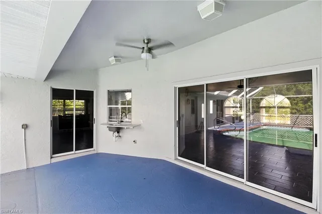 a view of empty room