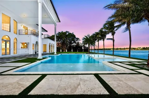 swimming pool view with a outdoor space