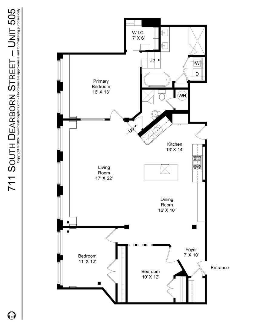 711 South Dearborn Street, Unit 505 Chicago, IL 60605 - Photo 20 of 20