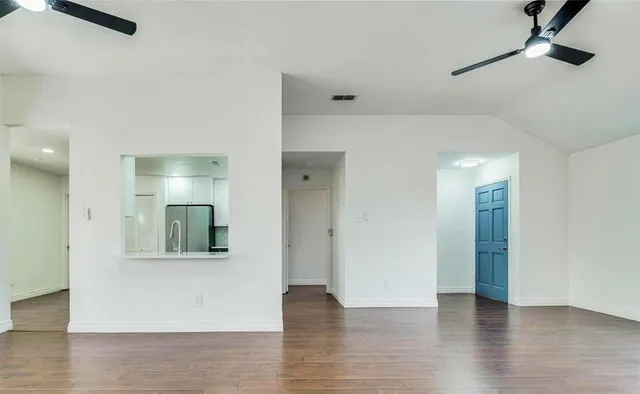 wooden floor in a room