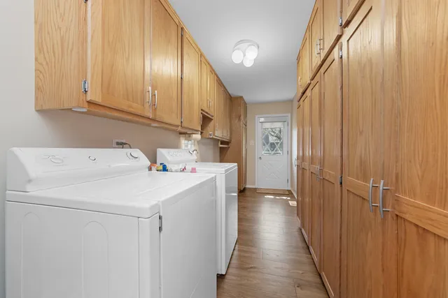 a view of storage and utility room