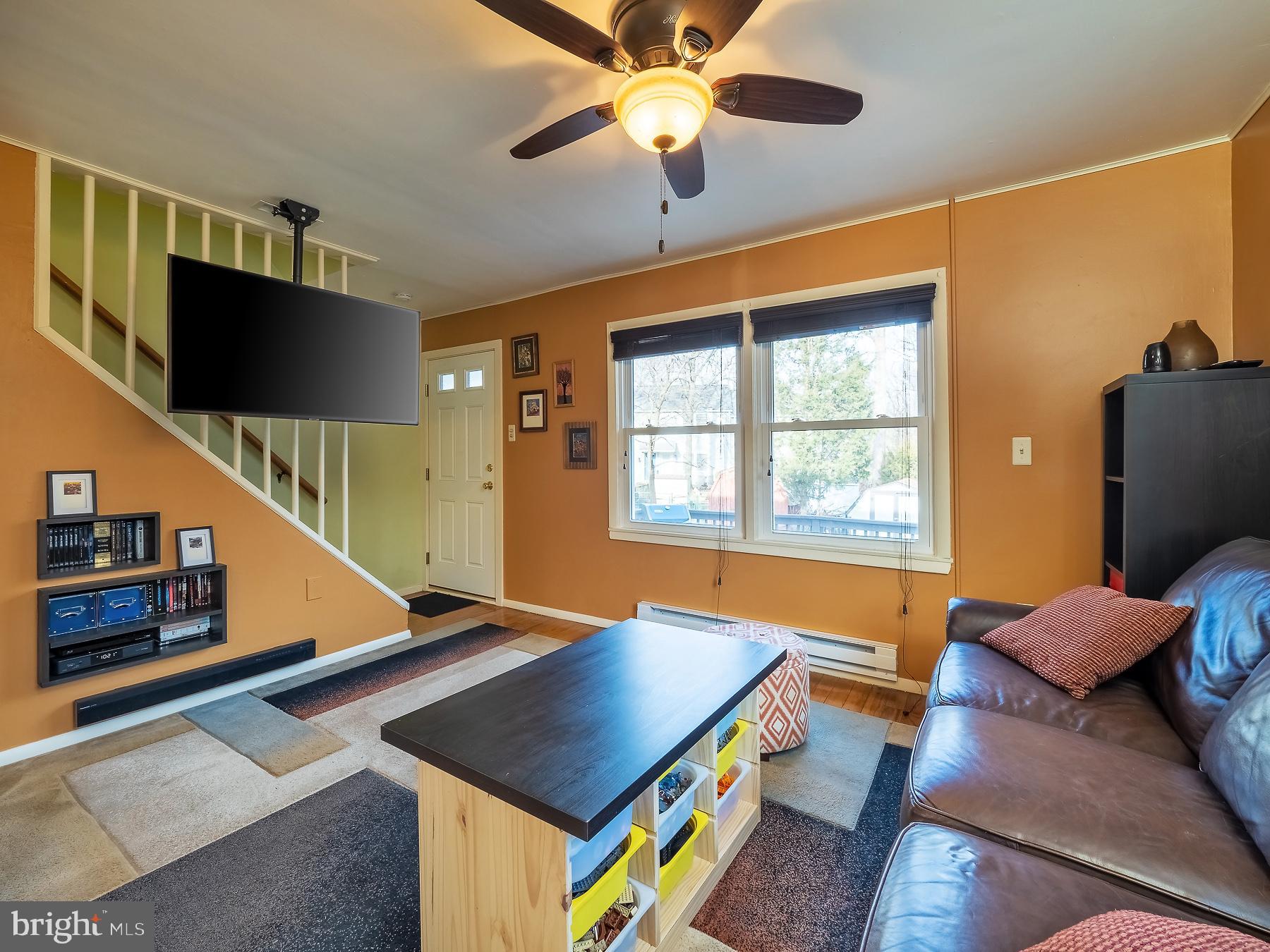 55 Ridge Road, Unit M Greenbelt, MD 20770 - Photo 12 of 32 TV and soundbar brackets and wiring to stay.