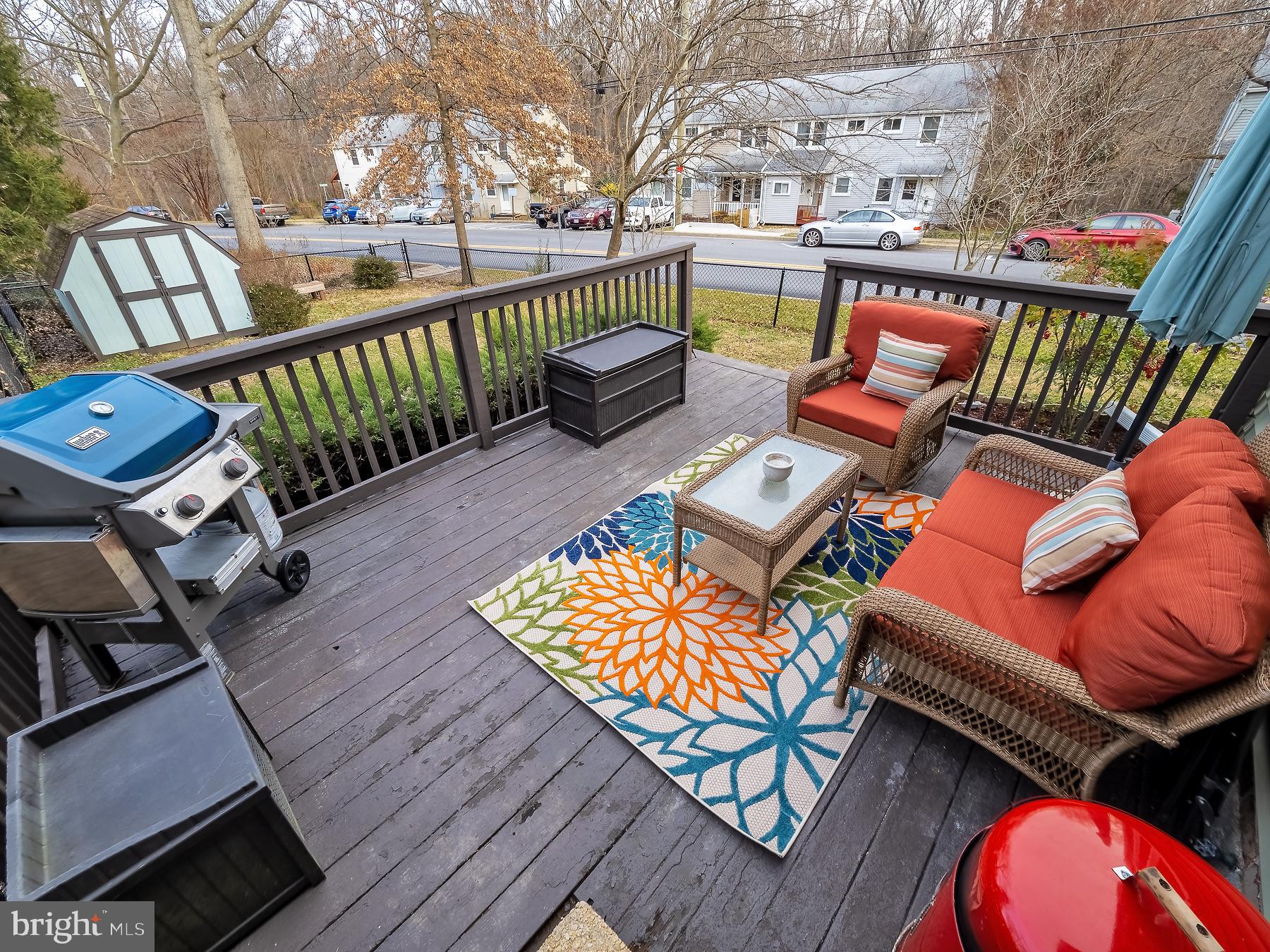 55 Ridge Road, Unit M Greenbelt, MD 20770 - Photo 22 of 32 Spacious gardenside patio for grilling, chilling.