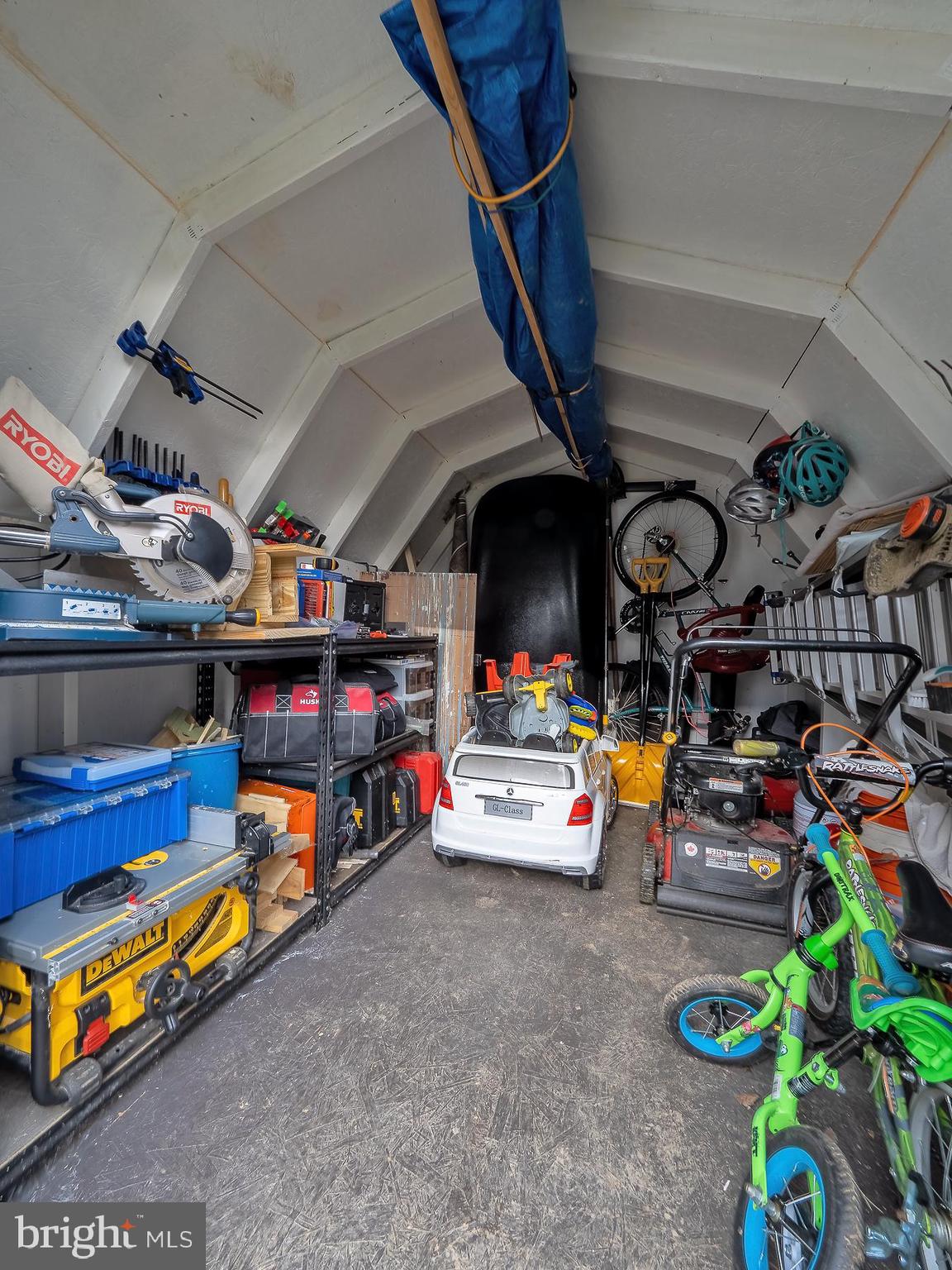 55 Ridge Road, Unit M Greenbelt, MD 20770 - Photo 26 of 32 Inside the shed, organizational pieces will stay.