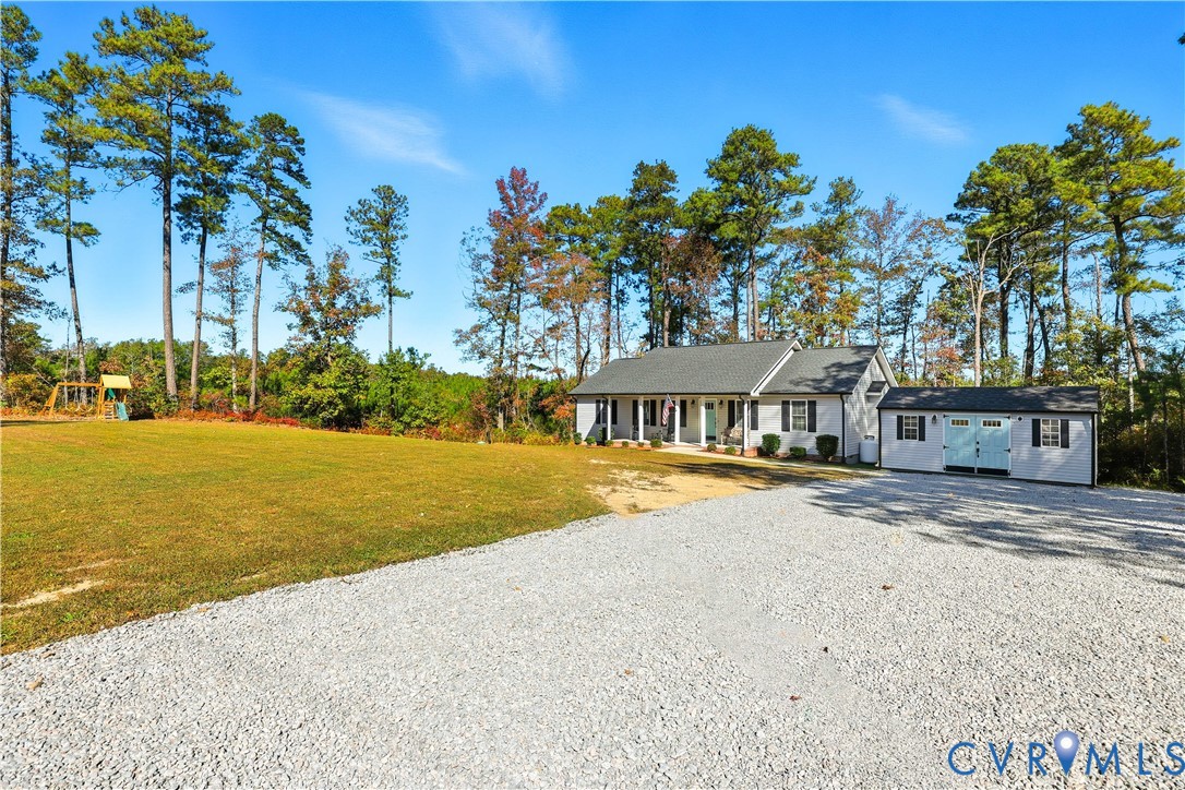 28820 Butler Branch Road Petersburg, VA 23805 - Photo 3 of 27 a view of a house with palm trees