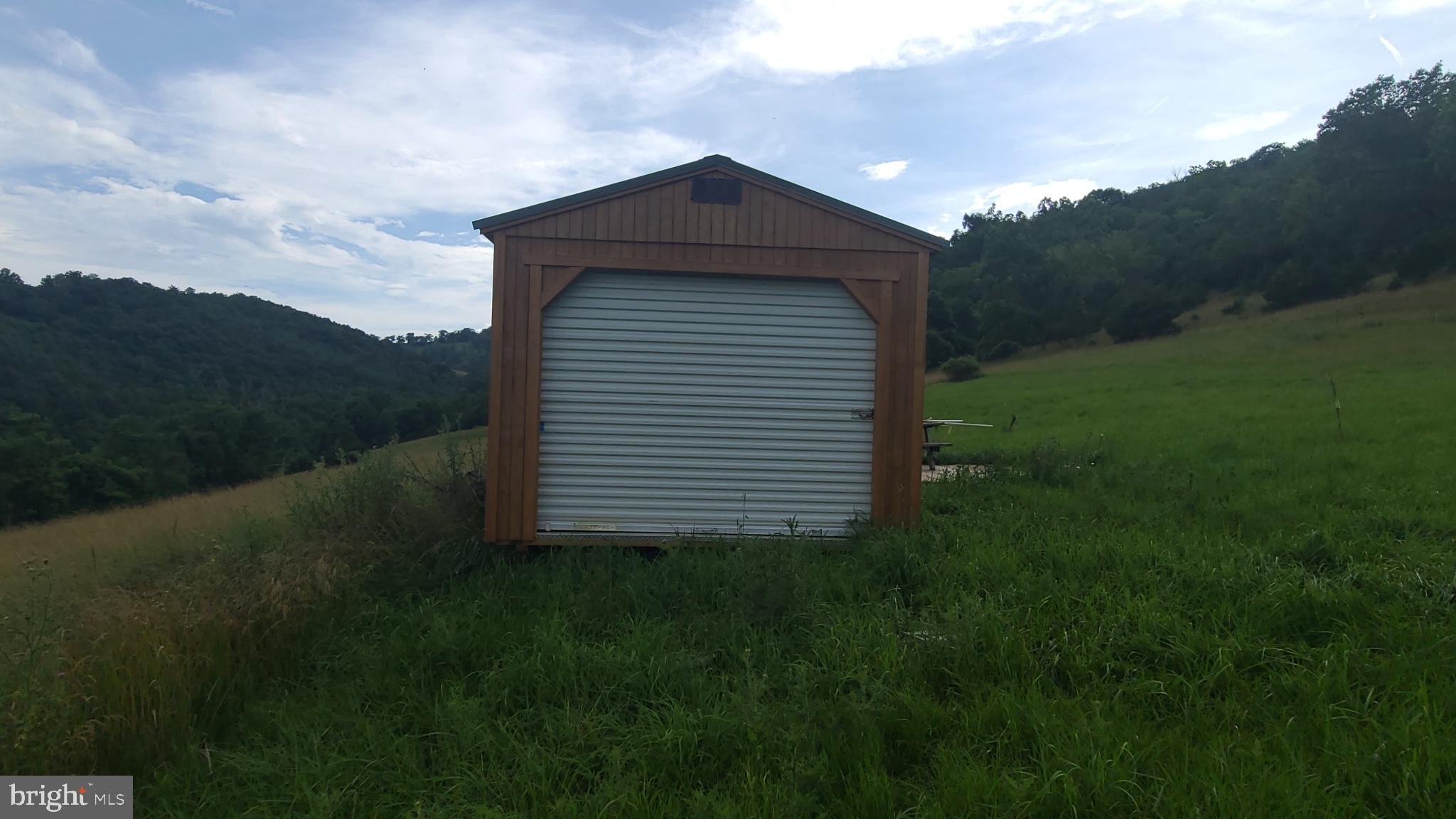 534 Co Rte 10/2 Franklin, WV 26807 - Photo 17 of 39 Rustic shed surrounded by mountain views