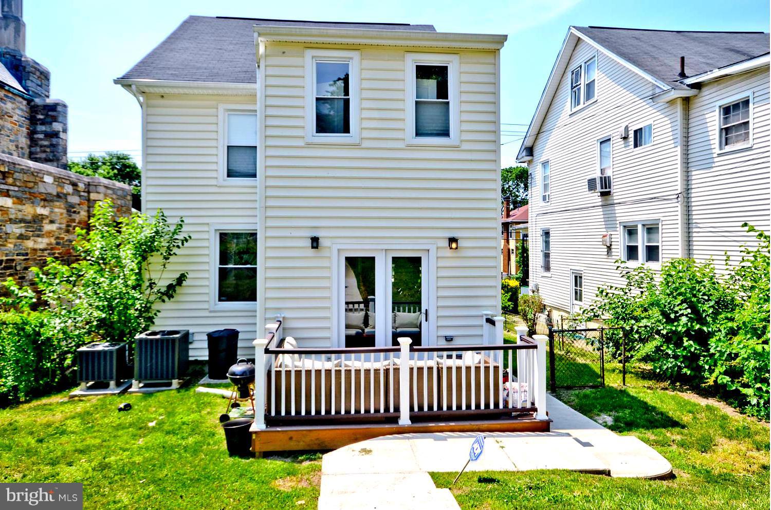 411 Rittenhouse Street Northwest Washington, DC 20011 - Photo 30 of 30 Exterior (Rear)