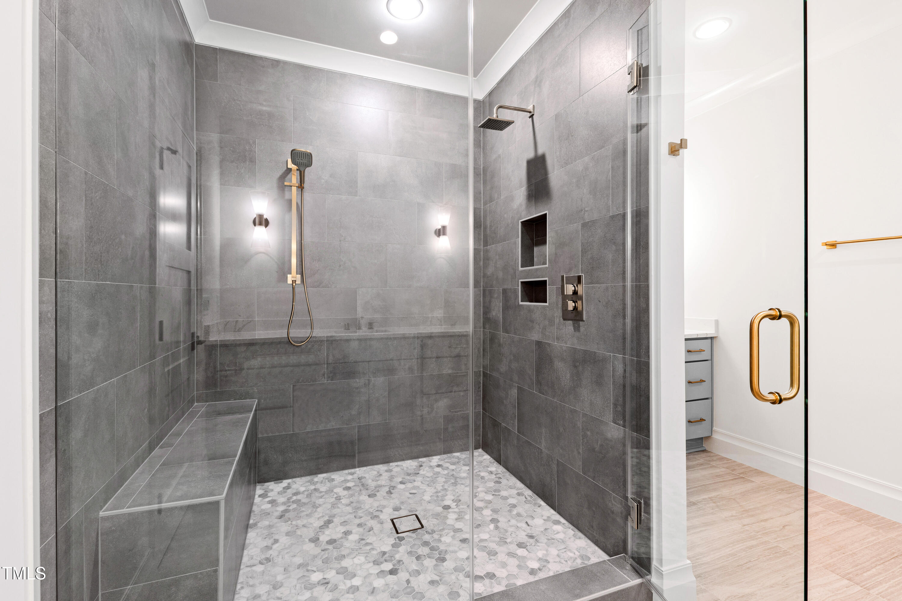 2419 Mayview Road Raleigh, NC 27607 - Photo 30 of 55 a bathroom with a shower