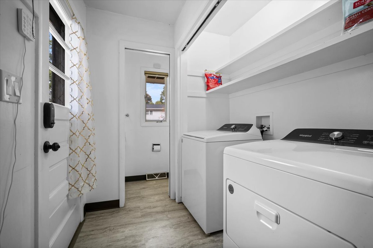 306 North Coolidge Street Normal, IL 61761 - Photo 19 of 32 a view of washer and dryer with bathroom