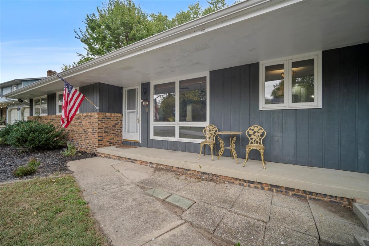 306 North Coolidge Street Normal, IL 61761 - Photo 2 of 32 a house with porch and chairs