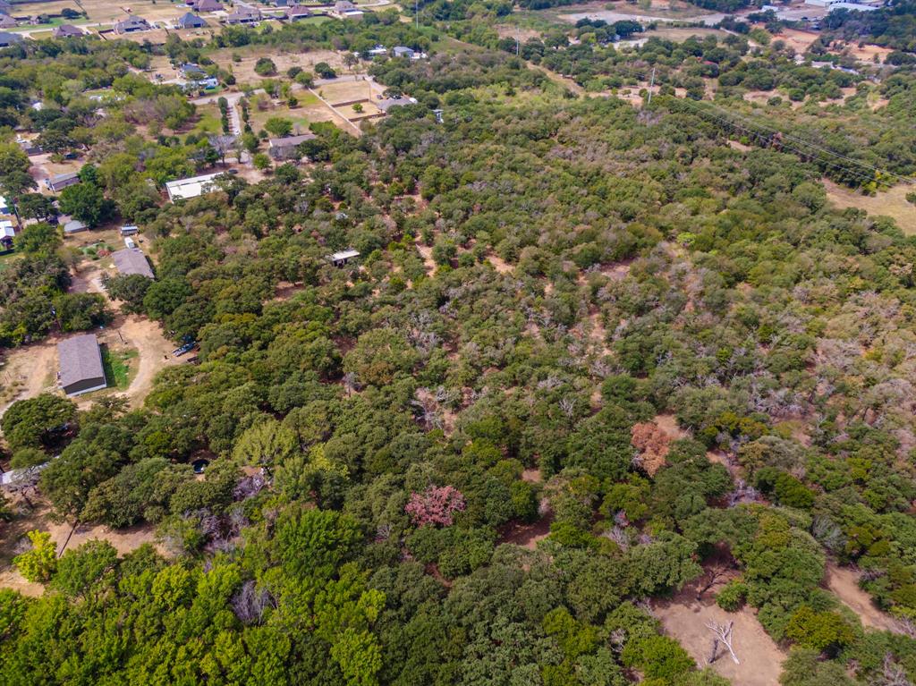 7251 Bennett Lawson Road Mansfield, TX 76063 - Photo 34 of 34 an aerial view of residential house with parking and green space