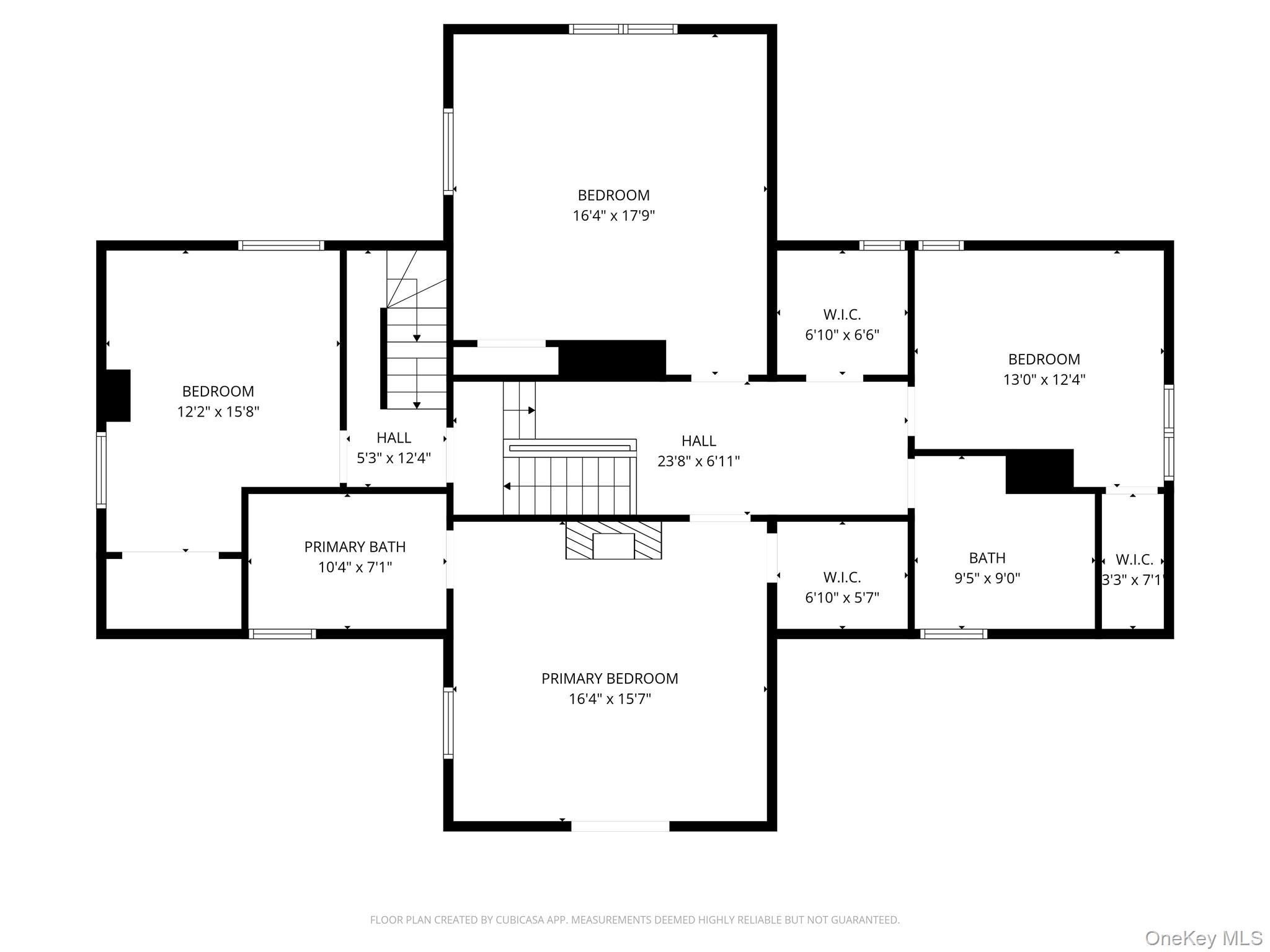 37 Paulding Avenue Cold Spring, NY 10516 - Photo 39 of 39 Floor plan for second floor