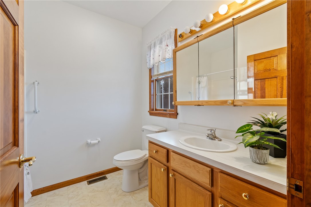 3935 Highway 414 Rose, NY 14433 - Photo 27 of 44 The PRIMARY bedroom FULL BATH with STEP IN SHOWER