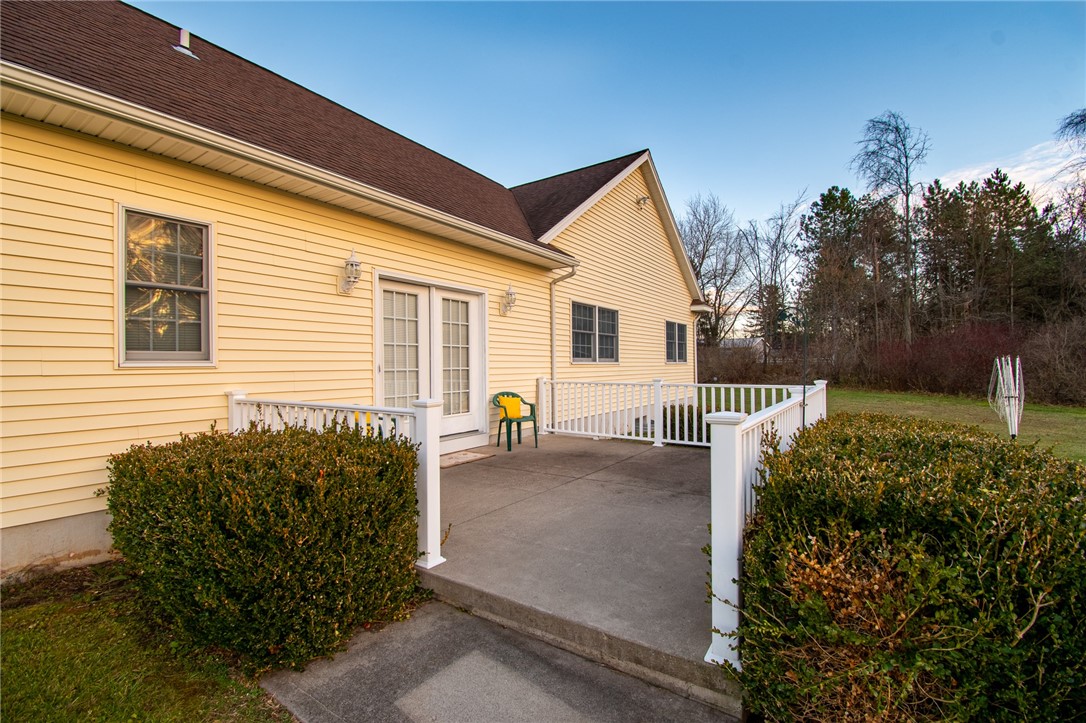 3935 Highway 414 Rose, NY 14433 - Photo 5 of 44 The PATIO AREA off the kitchen - enjoy beautiful v