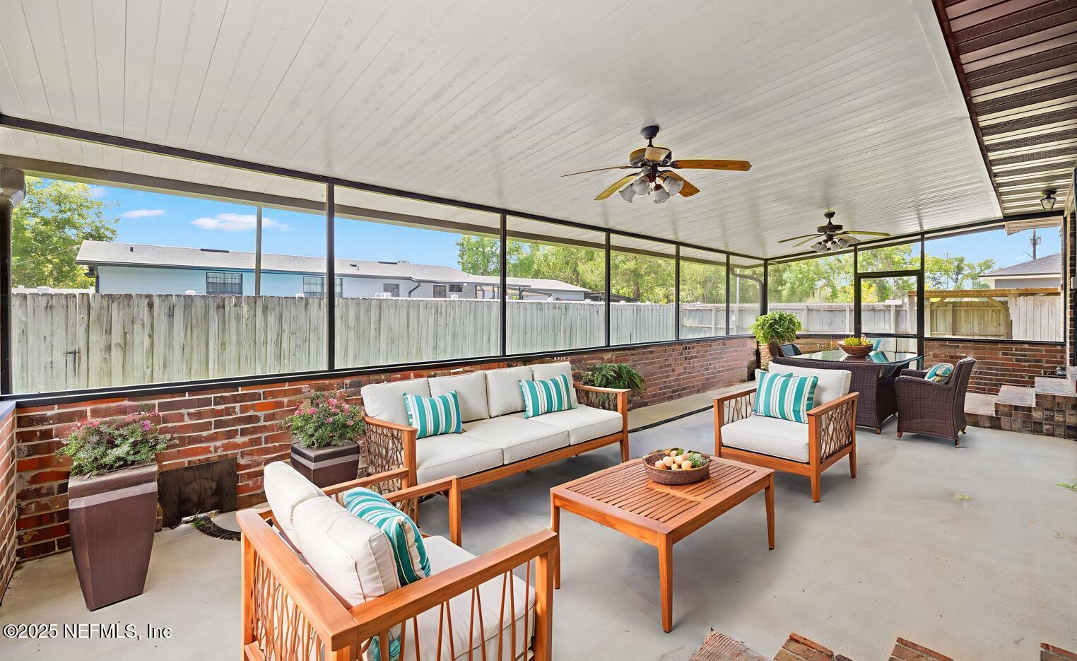 10310 Old Kings Road Jacksonville, FL 32219 - Photo 5 of 43 Virtually Staged Screened Lanai