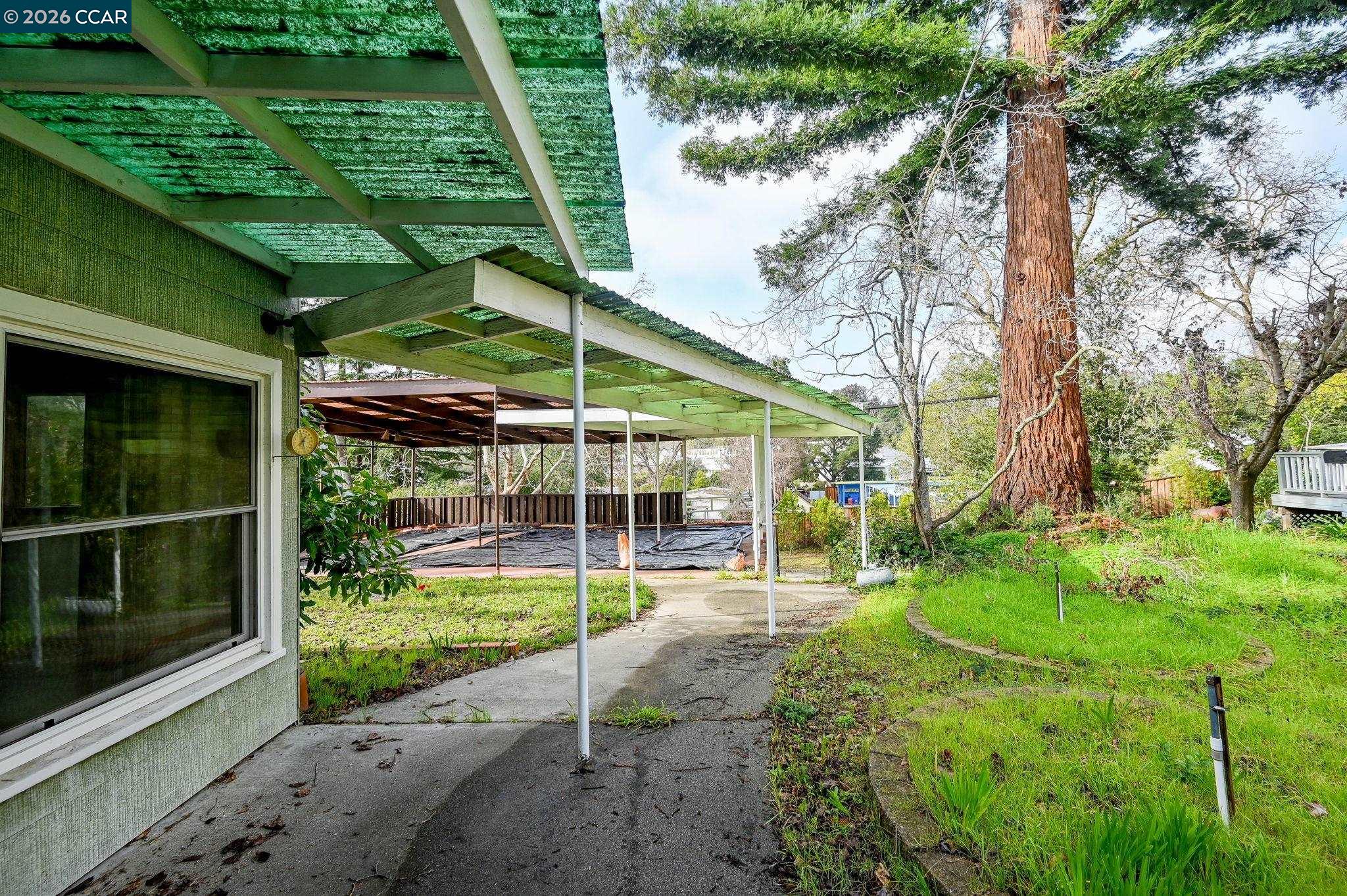 1521 Sunset Loop Lafayette, CA 94549 - Photo 12 of 19 a view of a backyard with a garden and plants