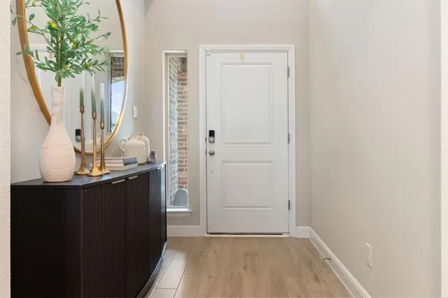 wooden floor in a gallery