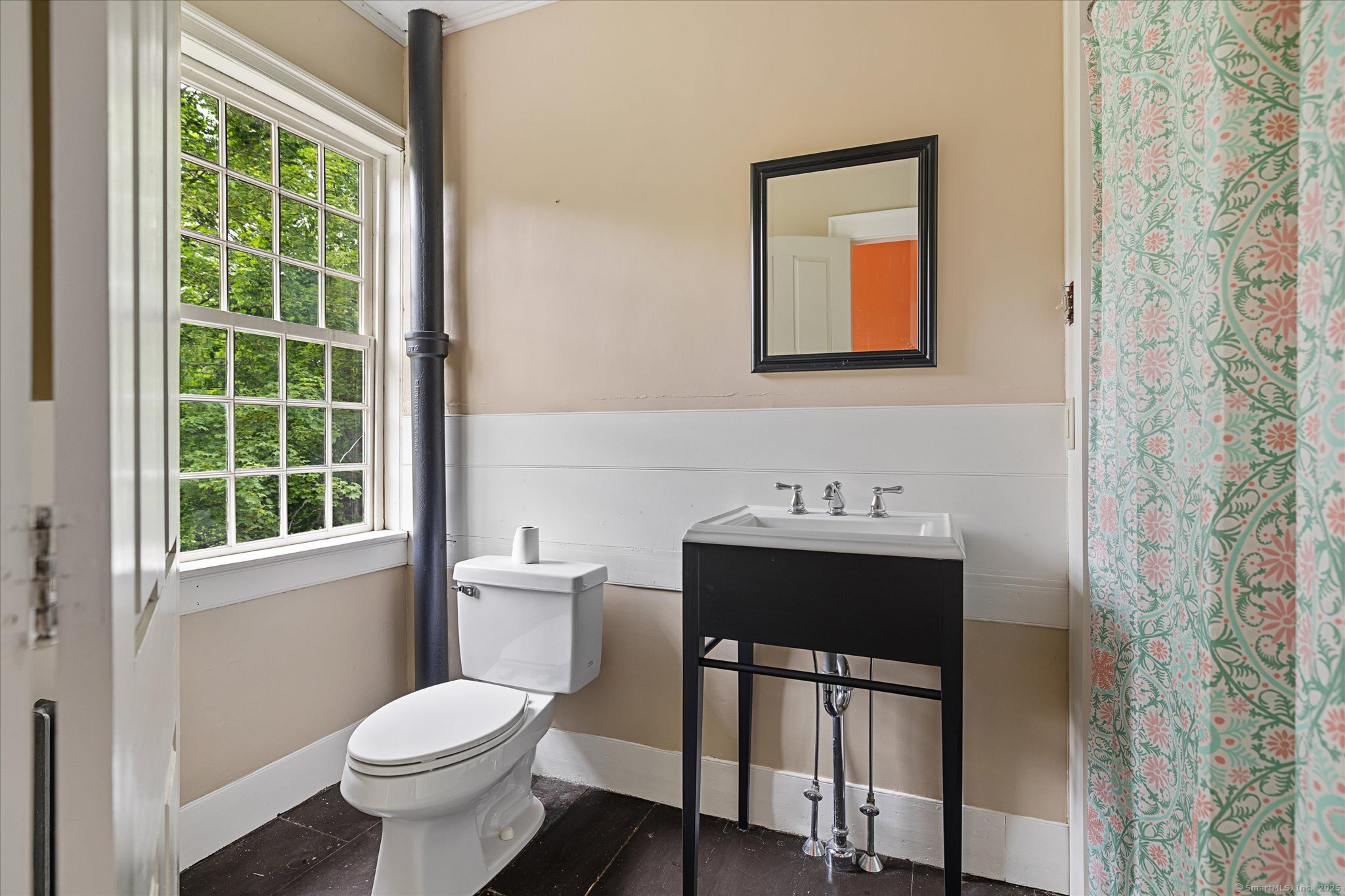 89 John Perry Road Eastford, CT 06242 - Photo 38 of 40 a bathroom with a sink toilet and a mirror