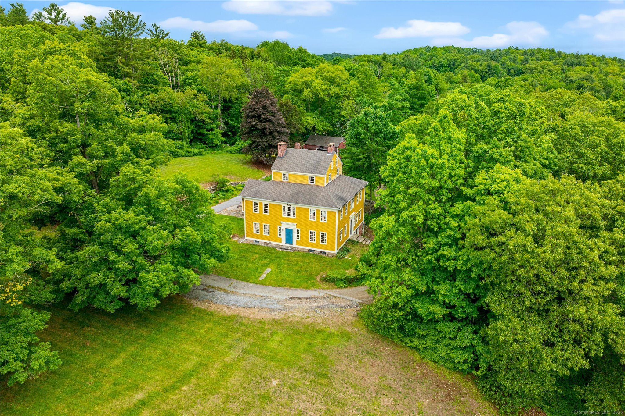 89 John Perry Road Eastford, CT 06242 - Photo 10 of 40 a view of a house with a yard
