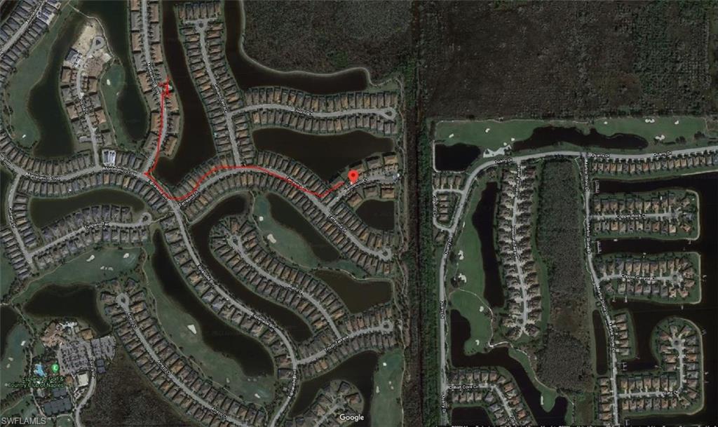 9419 Benvenuto Court, Unit 204 Naples, FL 34119 - Photo 48 of 50 Aerial overview of property's location