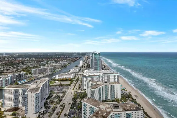 a view of outdoor space and ocean view
