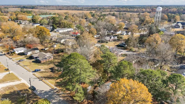 a view of city and mountain