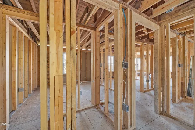 a big room with windows and closet