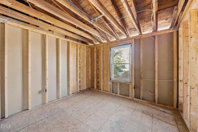 a view of front door with couch