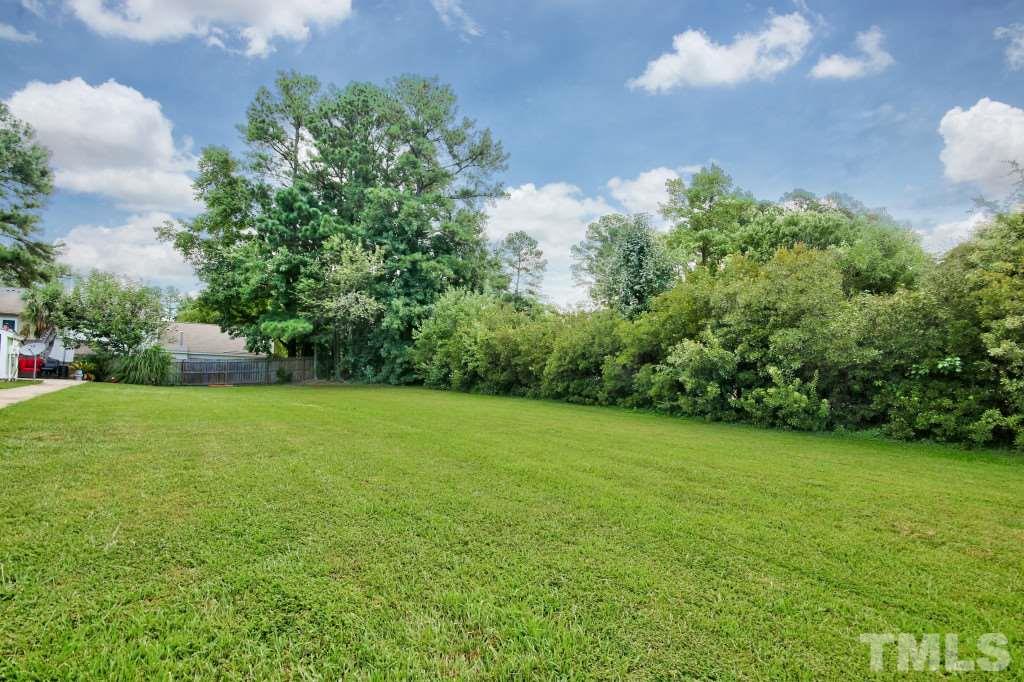 4331 Lake Ridge Drive, Unit NONE Raleigh, NC 27604 - Photo 14 of 14 a view of a big yard with plants and large trees