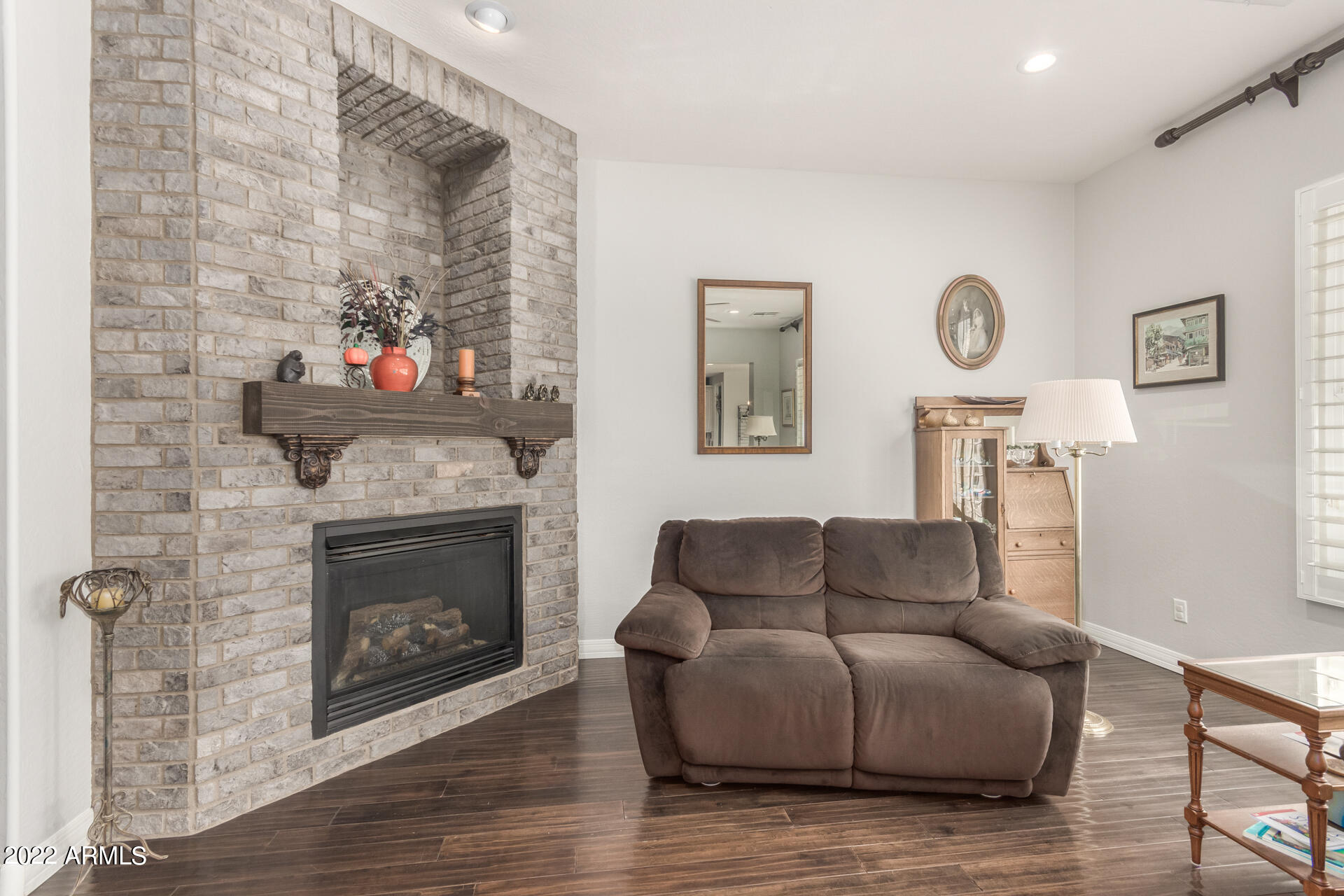3651 East Weather Vane Road Gilbert, AZ 85296 - Photo 25 of 63 Brick Fireplace