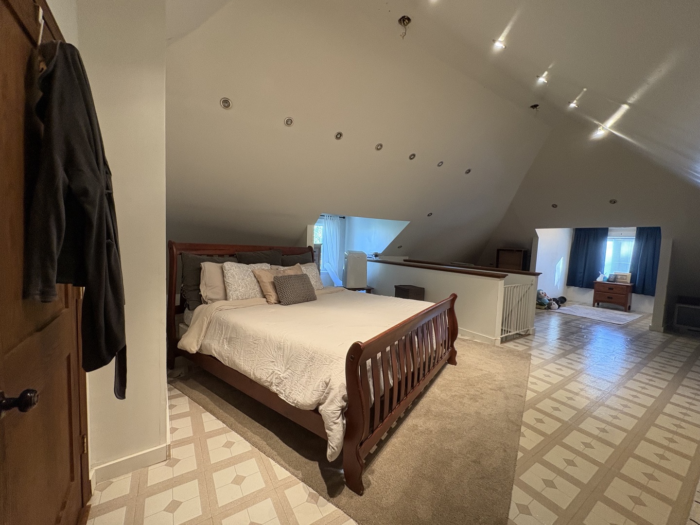2306 Beach Road Ashton, IL 61006 - Photo 39 of 56 a bed room with a bed and a lamp