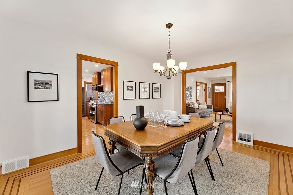 9547 Phinney Avenue North Seattle, WA 98103 - Photo 8 of 33 a view of a dining room with a table and chairs