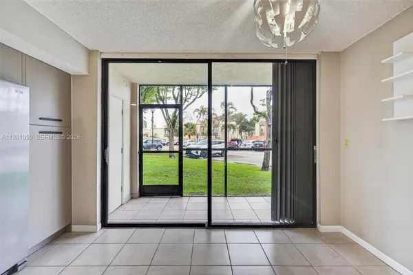 a view of an entryway