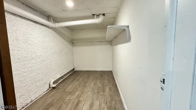 a view of a walk in closet