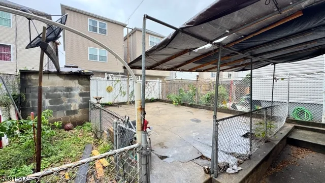 a view of a porch with furniture