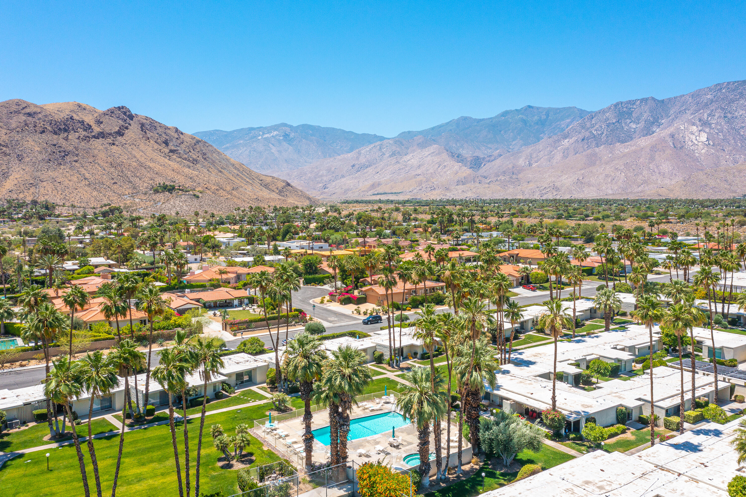 1881 South Araby Drive, Unit 16 Palm Springs, CA 92264 - Photo 2 of 52 a view of city and mountain