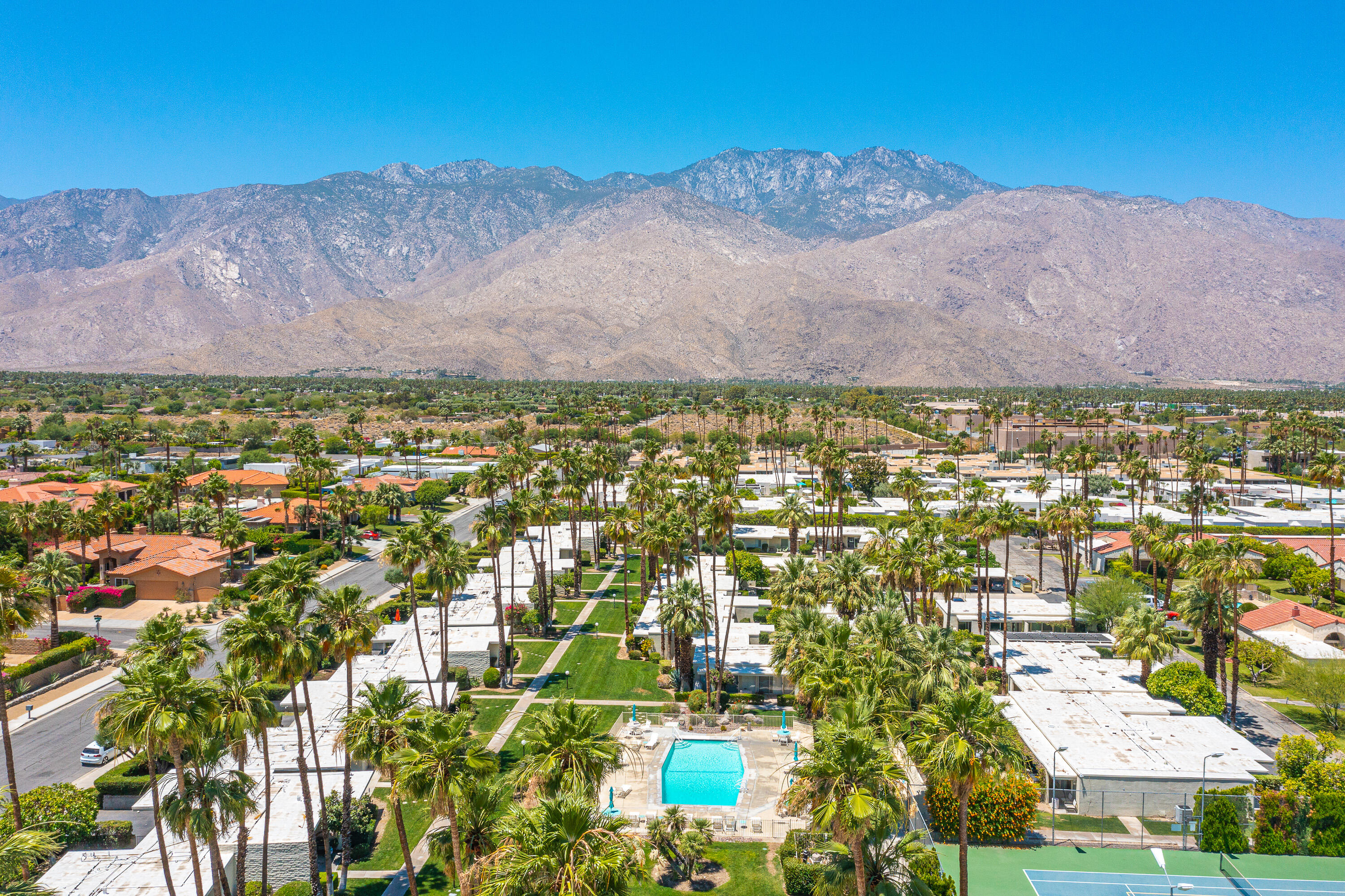 1881 South Araby Drive, Unit 16 Palm Springs, CA 92264 - Photo 43 of 52 a view of city and mountain