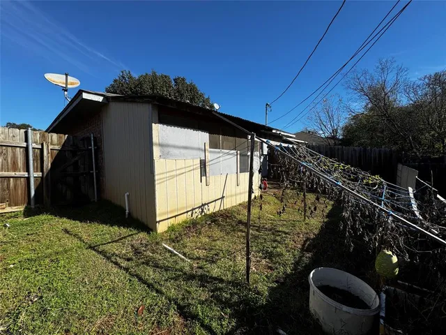 a view of outdoor space and deck