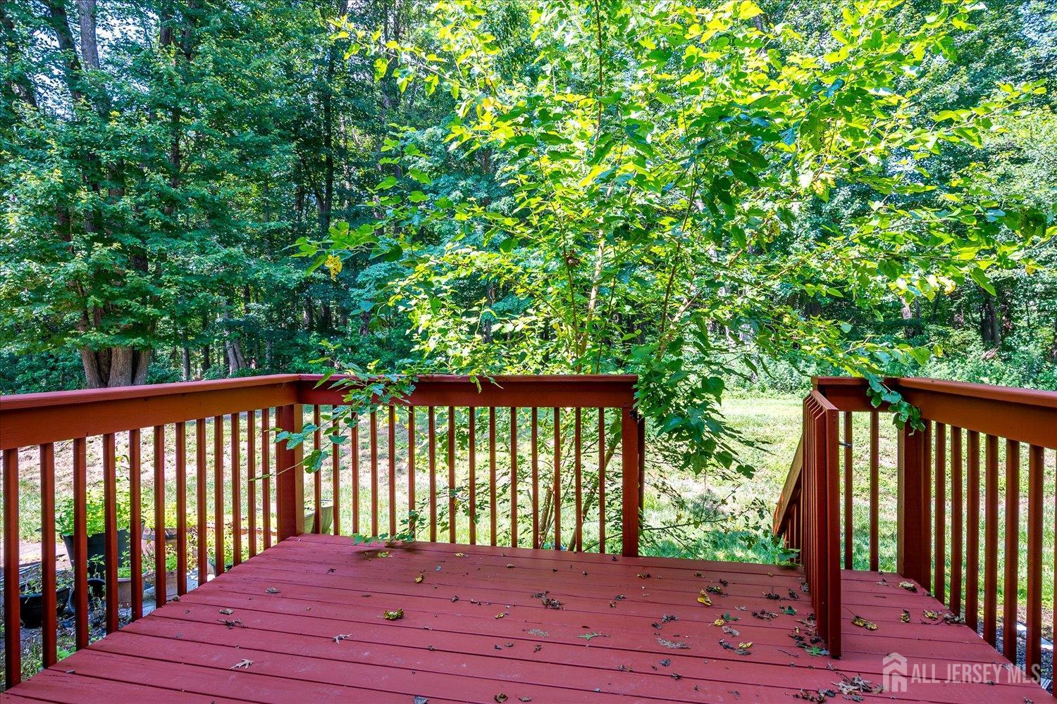 6 Tulip Court Edison, NJ 08820 - Photo 36 of 46 a view of a wooden roof deck